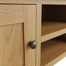 Hemsworth Rustic Oak  TV Unit 90 x 38 x 45 cm