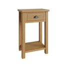 Hemsworth Rustic Oak  Telephone Table 50 x 32 x 75 cm