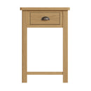 Hemsworth Rustic Oak  Telephone Table 50 x 32 x 75 cm