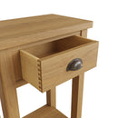 Hemsworth Rustic Oak  Telephone Table 50 x 32 x 75 cm