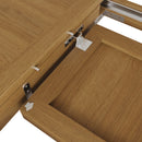 Hemsworth Rustic Oak  Extending Table 1.6m-2m 160 x 85 x 78 cm