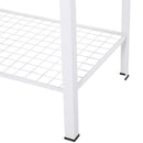 Outsunny Metal Outdoor Garden Potting Bench White