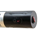 Outsunny Outdoor Wall Mount Electric Halogen Heater 1500W-Black