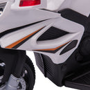 HOMCOM Kids Electric Ride On Motorcycke 6v - White