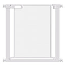 PawHut Pressure Fit Safety Gate for Stairs w/ Auto Close 75-82 cm - White