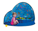 Paradiso Sun & Fun 3 in 1 Tent with Ball Pit, Sand/Water Box inc 50 balls
