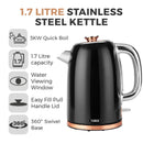 Tower Jug Kettle Botega 1.7L Black