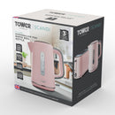 Tower Scandi 3KW 1.7L Rapid Boil Kettle - Pink