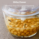 Tower Cavaletto 350W 1 Litre Glass Mini Chopper - Grey