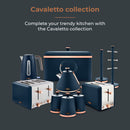 Tower Cavaletto 1000W Stand Mixer with 5L Glass Bowl - Midnight Blue