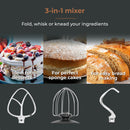 Tower Cavaletto 1000W Stand Mixer with 5L Glass Bowl - Pink