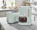 Tower Scandi 900W 1.25 Litre Coffee Maker - Green