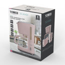 Tower Scandi 900W 1.25 Litre Coffee Maker - Pink