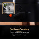 Tower Cavaletto 800W 4 Cup Espresso Machine - Black