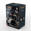Tower Cavaletto 800W 4 Cup Espresso Machine - Black
