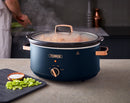 Tower Cavaletto 6.5L Slow Cooker - Midnight Blue
