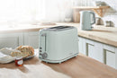 Tower Scandi 2 Slice Toaster - Pastel Green