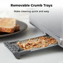 Tower Odyssey 4 Slice Toaster - Grey