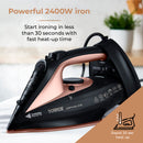 Tower Ceraglide Steam Iron CeraGlide 2400W Cord Cordless