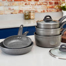 Tower Cerastone 5 Piece Pan Set Graphite - Grey