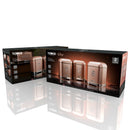 Tower Glitz Set of 3 Canisters - Blush Pink