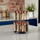 Tower Rotating Spice Rack 16 Jars with Spices