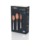 Tower Marble Rose Gold 16 Piece Stainless Steel Cutlery Set