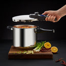 Tower Express 7 Litre Stainless Steel Pressure Cooker 22cm - Silver