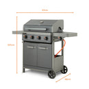 Tower Stealth Plus Four Burner BBQ