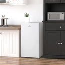 HOMCOM Freestanding Under Counter Fridge with Chiller Box 91L - White