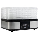 HOMCOM Food Dehydrator 5 Tier 245W - Stainless Steel