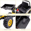 Kids Electric Ride On Excavator Digger 6v - Yellow