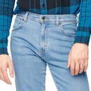Wrangler Durable Basic Regular Fit Low Stretch Jeans in Light Wash