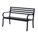 Outsunny Garden Bench -  Black