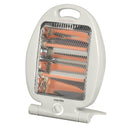 Warmlite 800W Folding Quartz Heater - White