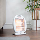 Warmlite 800W Folding Quartz Heater - White
