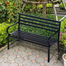 Outsunny Garden Bench -  Black