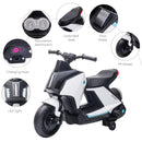 HOMCOM Kids Electric Ride On Motorcycle Bike 6v - White