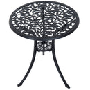 Outsunny Garden Coffee Set - Black