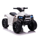 HOMCOM Kids Electric Ride On Quad Bike 6V - Black/White