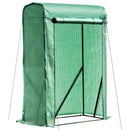 Steel Frame Mesh Cover Greenhouse - Green