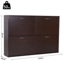 Brown Shoe Cabinet
