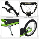 HOMCOM Childrens Scooter with Brakes - Green