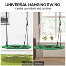 Homcom Kids Swing Black & Green