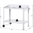 Outsunny Metal Outdoor Garden Potting Bench White
