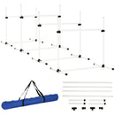 Pawhut Canine Agility Set-White