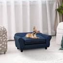 Cushioned Pet Sofa - Blue
