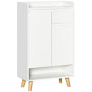 HOMCOM Sideboard Storage Cabinet, Accent Cupboard with Drawer for Hallway White