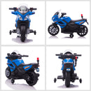 HOMCOM Kids Electric Ride On Motorcycke 6v - Blue