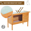 Pawhut Outdoor Rabbit Hutch